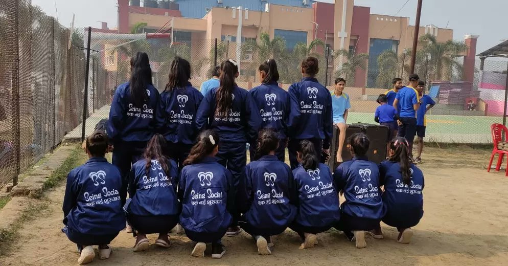 OfficialBSENS's tweet photo. Govt school girls wearing Being Social-Ek Nayi Shuruaat jerseys and representing us.

Govt school girls are ready for kho-kho championship https://t.co/MnxMijUpZT