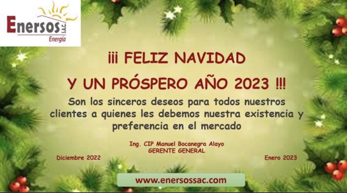 manuel_bocanegr's tweet photo. FELIZ NAVIDAD Y PRÓSPERO AÑO NUEVO 2023
#FelizNavidad 
#EficienciaEnergética
#AhorroEnergético
#GestiónEnergética https://t.co/hQlwf7qyyO