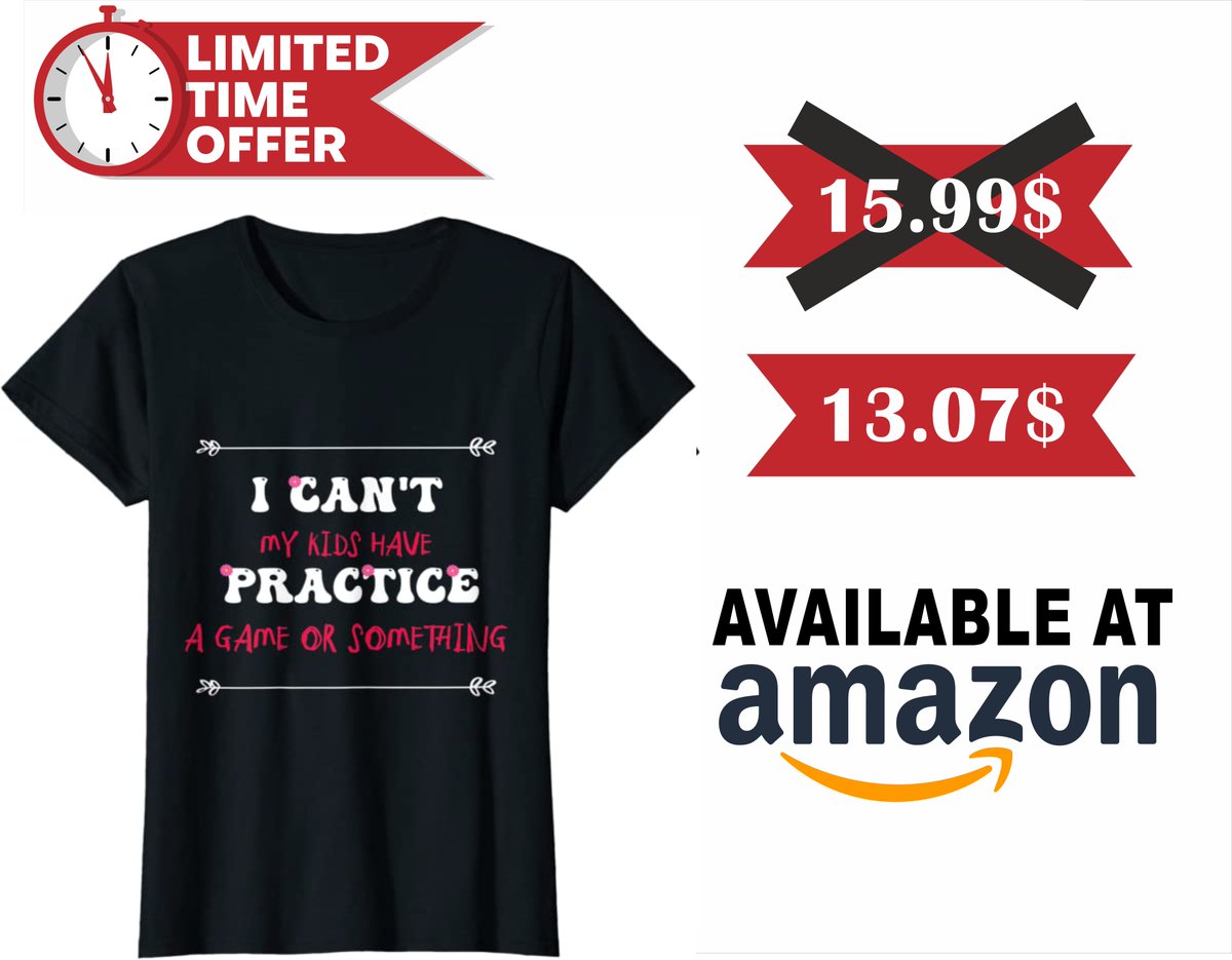 _reem_store's tweet photo. Womens Funny Busy Supportive Mom I Cant My Kids Have Practice Game T-Shirt
Link : https://t.co/6ZJOqlUKmw

#CashAppPresents Merry Christmas Happy Festivus Happy Holidays Glass Onion #FursuitFriday #attexploresweeps #WinterStormElliott Chito #fridaymorning #mother #momlife https://t.co/2GX7lNO4aH