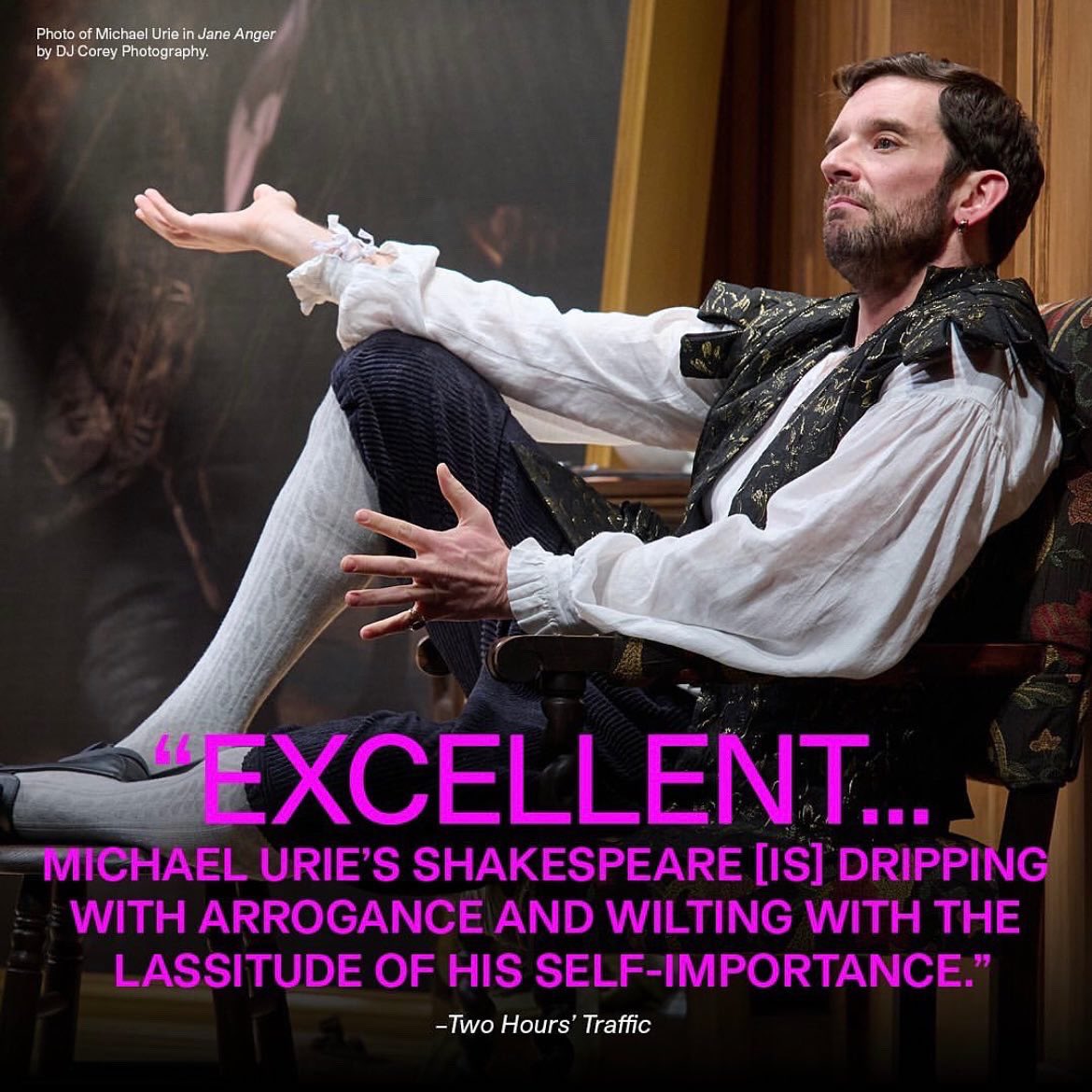 michaelurie's tweet photo. #JaneAnger now playing @ShakespeareinDC is critic approved! https://t.co/oUDEF9EEaH