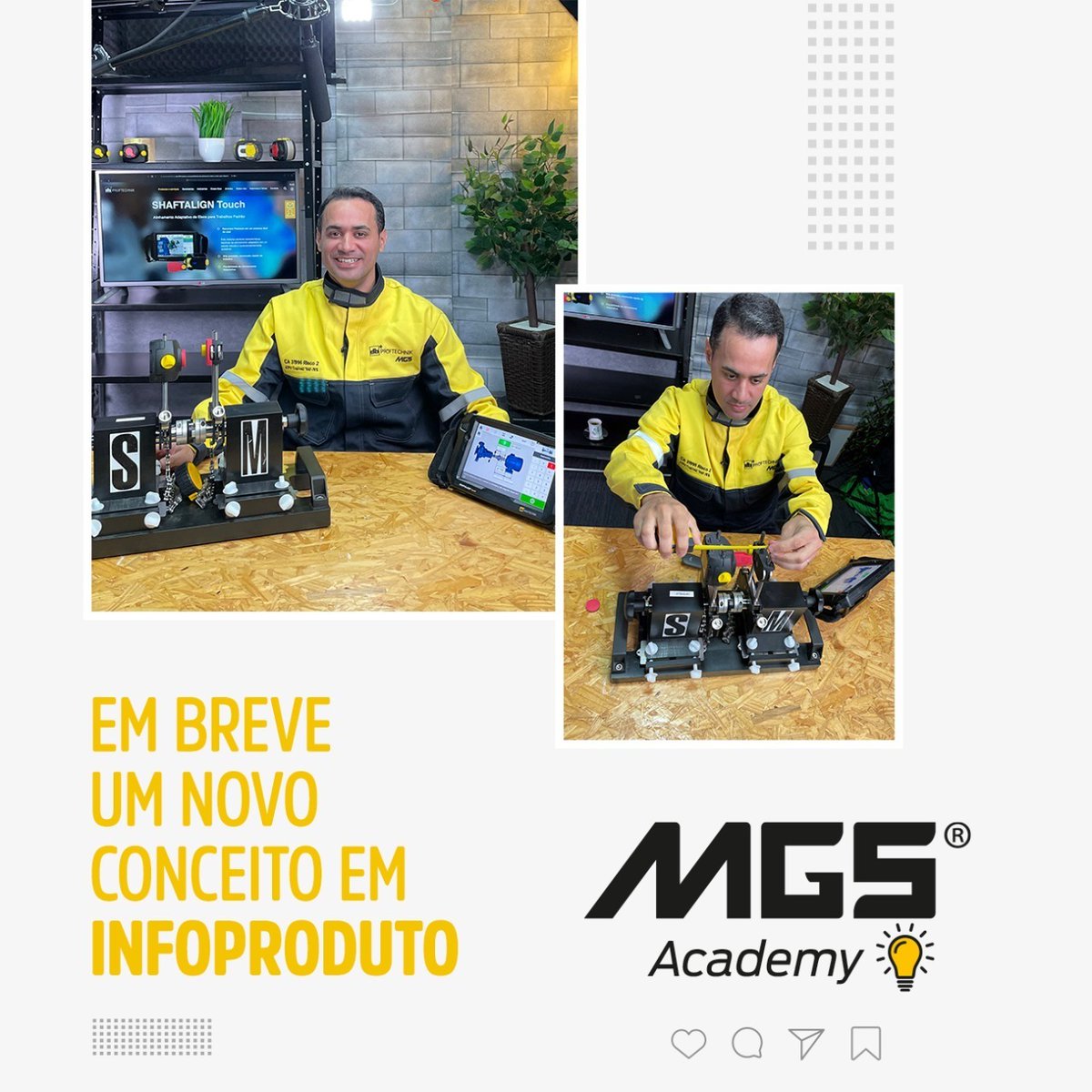 pruftechnikmgs's tweet photo. Em breve traremos novidades para vocês! MGS® Academy

#pruftechnikmgs #mgsacademy #infoproduto #marketingdigital #marketing #alinhamentoalaser https://t.co/Q1dVcnWU4U