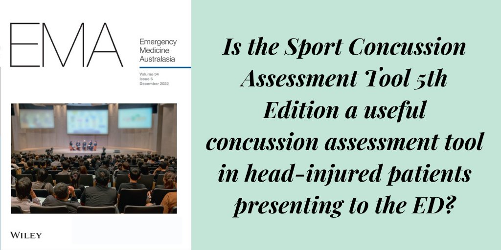 EMA Journal (@emajournal) on Twitter photo #ConcussionAssessment in the ED
#OpenAccess
doi.org/10.1111/1742-6…
<a href="/AliceRogo/">Alice Rogan</a>
<a href="/WileyHealth/">Wiley Clinical Health</a> <a href="/acemonline/">ACEM</a> #ConcussionAssessment in the ED
#OpenAccess
doi.org/10.1111/1742-6…
<a href="/AliceRogo/">Alice Rogan</a>
<a href="/WileyHealth/">Wiley Clinical Health</a> <a href="/acemonline/">ACEM</a>