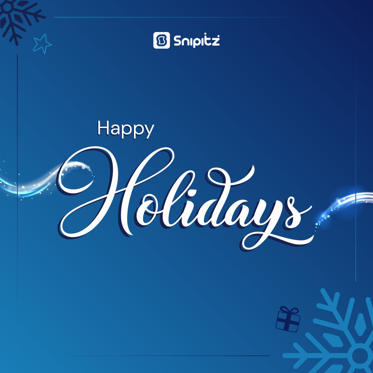 From everyone at Snipitz, we’d like to say thank you for your continued support and faith in us. Put your feet up and have a well-deserved rest and let every day of the holiday season be filled with joy!

#happyholidays2022  #happynewyear2022