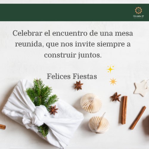circulabv27's tweet photo. #FelicesFiestas#Economiacircular https://t.co/CgoAIOL2vM