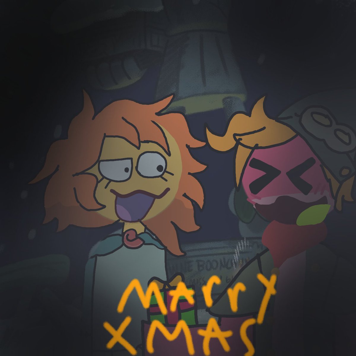 Mysteryion_G's tweet photo. Young love #amphibiafanart #amphibia #Ivysundew #sprigplanter 🌟merry Christmas🌟 https://t.co/ryz5hXgtJ4