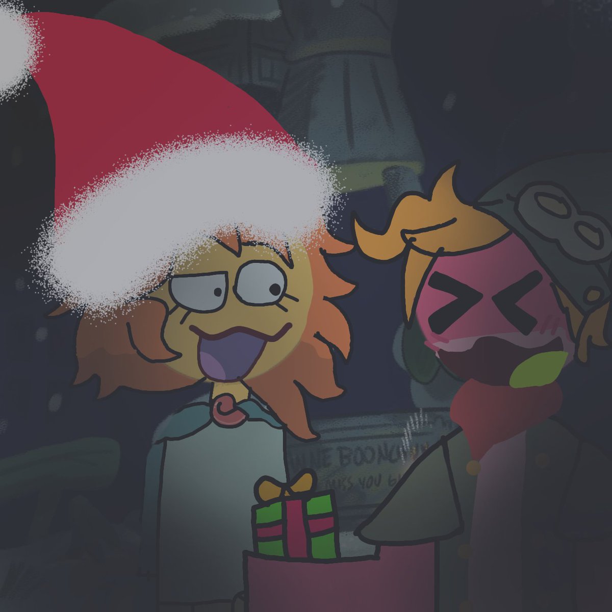Mysteryion_G's tweet photo. Young love #amphibiafanart #amphibia #Ivysundew #sprigplanter 🌟merry Christmas🌟 https://t.co/ryz5hXgtJ4