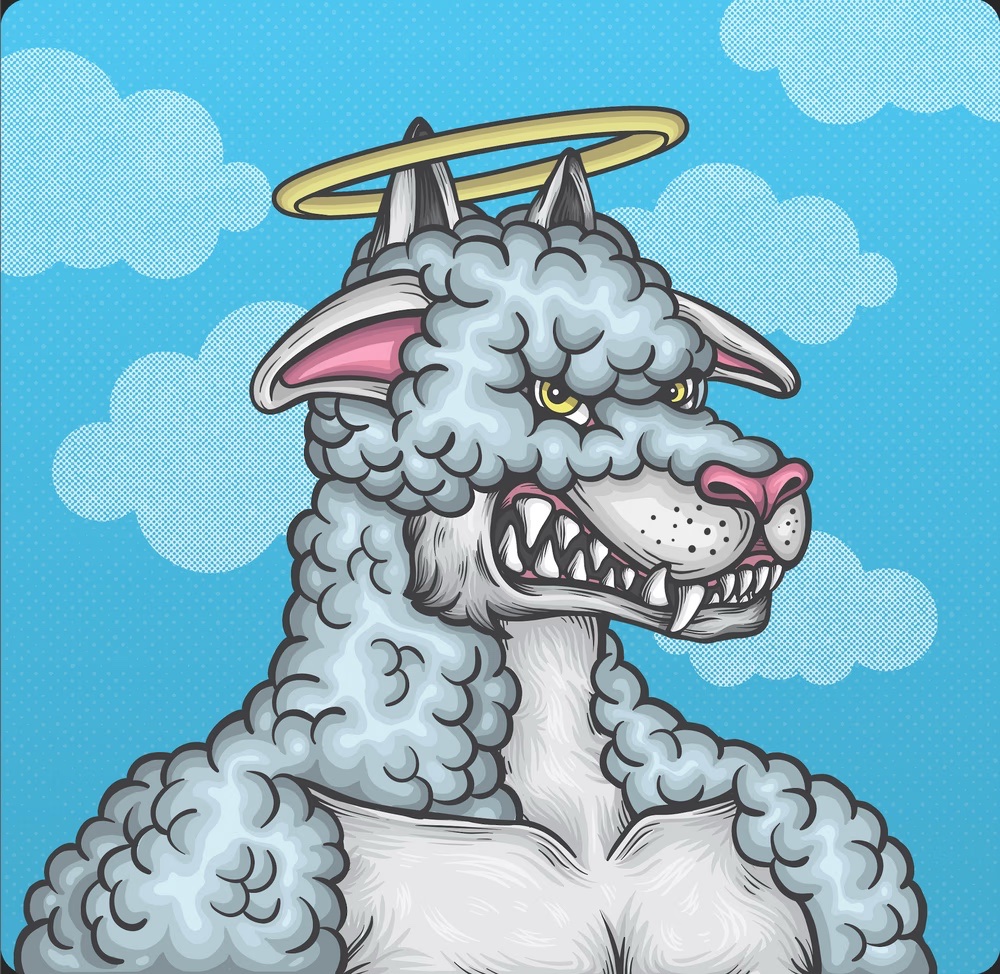 1/1 sheep wolf held by <a href="/KonTweets/">Konstantin</a> 😳🔥 #CWS #NFT