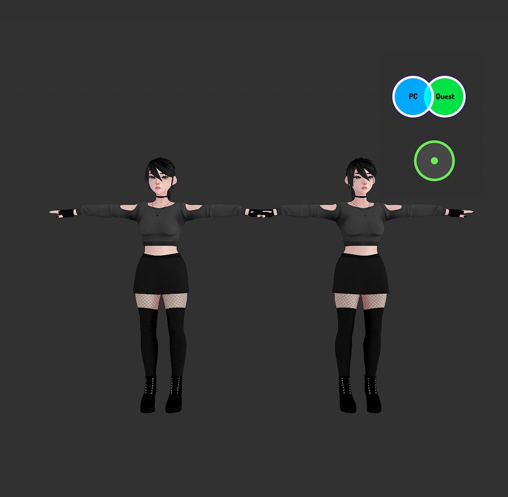 Kelseu_'s tweet image. New #VRChat Avatar available for purchase! 
#3D #Blender3d 
payhip.com/b/pFbcU