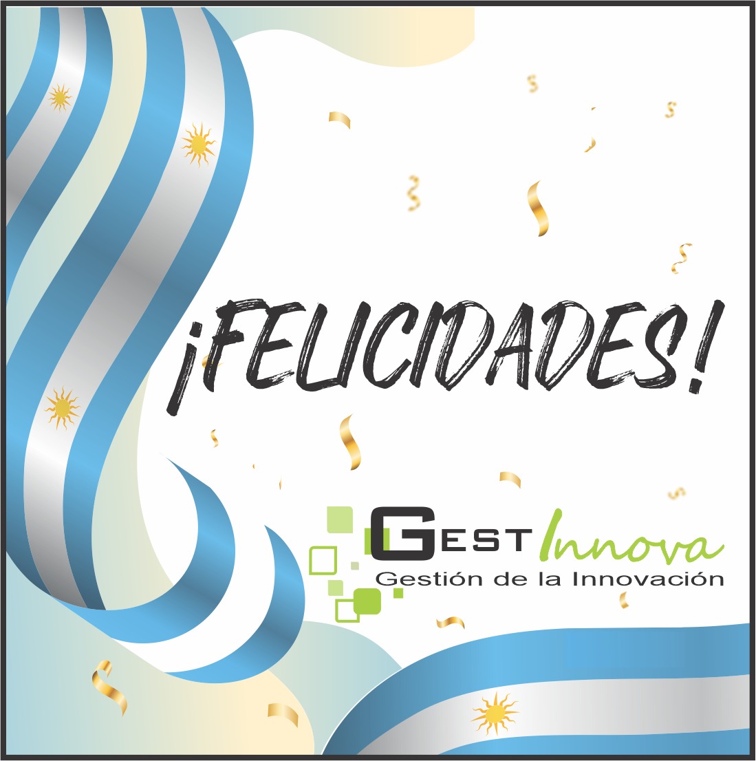 Desde GestINNOVA SRL saludamos a nuestros clientes y amigos, deseándoles Felices Fiestas 💫
Sigamos trabajando en equipo, unidos, con seriedad. Valores esenciales para una Argentina campeona en todas las canchas 🏆