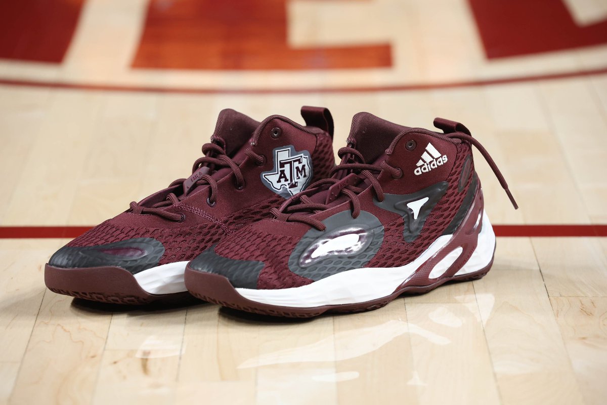 AggieWBB's tweet photo. GIVEAWAY TIME ‼️

Like, RT, comment &amp; tag three friends, and you have to be following us to have a chance to win these Texas A&amp;M basketball shoes (M 9.5)! A winner will be randomly chosen after Christmas so enter now. Also, go to our insta &amp; facebook for more giveaways 👀

#GigEm https://t.co/0wVVDrvkg9