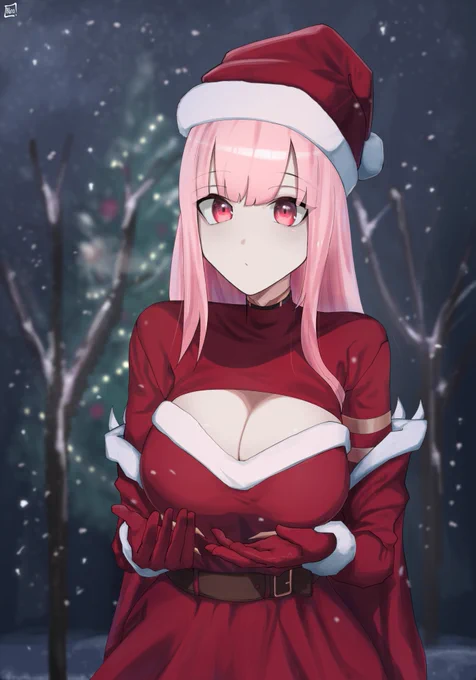 mori christmas !!#callillust 