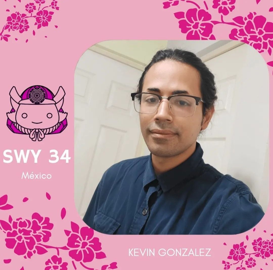 swymexico's tweet photo. Me llamo Kevin, tengo 28 años y soy de Nuevo León. Soy instructor del programa internacional No es no y dueño de un negocio de impresión 3D.
Me gusta mucho el diseño digital de personajes, fotografía y escuchar música.Mi animal favorito son los lobos y el color rosa mi preferido. https://t.co/Vx6fu67CgM