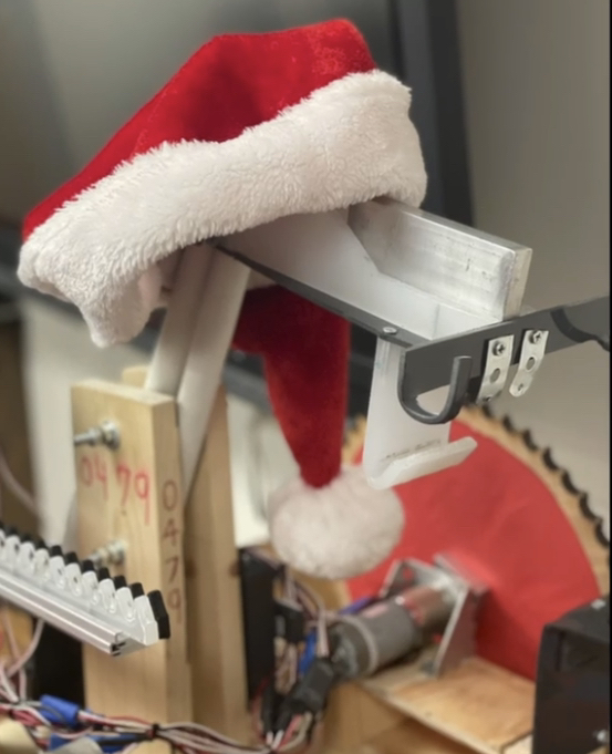 RoboticsLorena's tweet photo. Squeaky and Warebie are spreading holiday cheer as they enjoy their most wonderful time of the year! Merry Christmas to all! @LHS_Leopards @LorenaISD https://t.co/V6KCUtrBIu