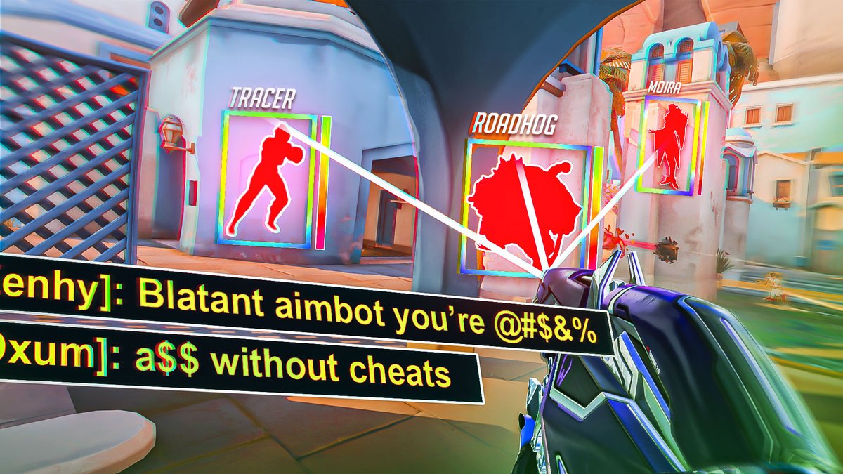 Warn on Twitter "I tried Hacking on Overwatch 2 and got caught"