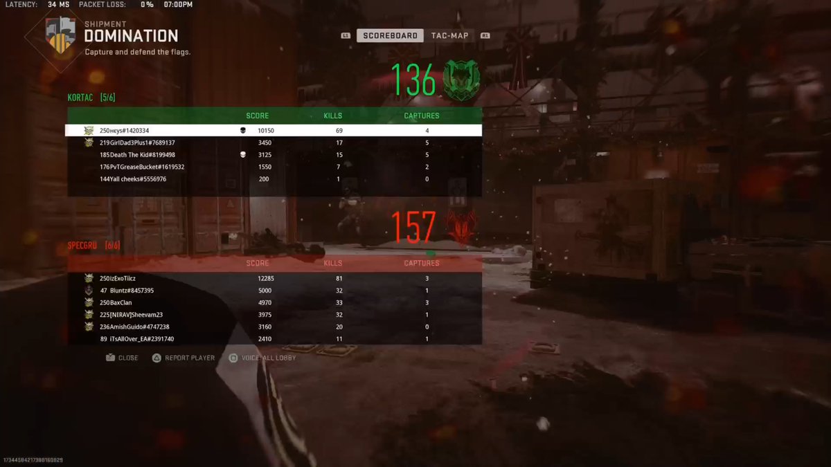 Heeyys_'s tweet photo. SBMM really fucked me first game on
@blametruthyt 
#CallofDuty https://t.co/sS3VXk4zSd