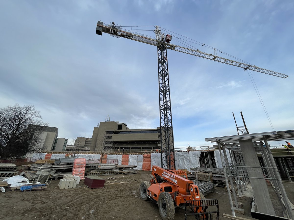 HaymanConstruct's tweet photo. Western University EIC (Entrepreneurship and Innovation Centre) -- December 2022 progress photos https://t.co/LTVCQS4Epj