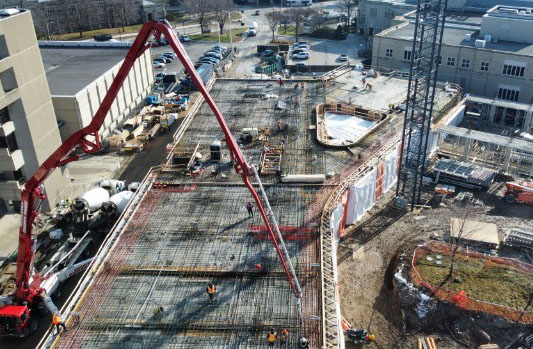 HaymanConstruct's tweet photo. Western University EIC (Entrepreneurship and Innovation Centre) -- December 2022 progress photos https://t.co/LTVCQS4Epj