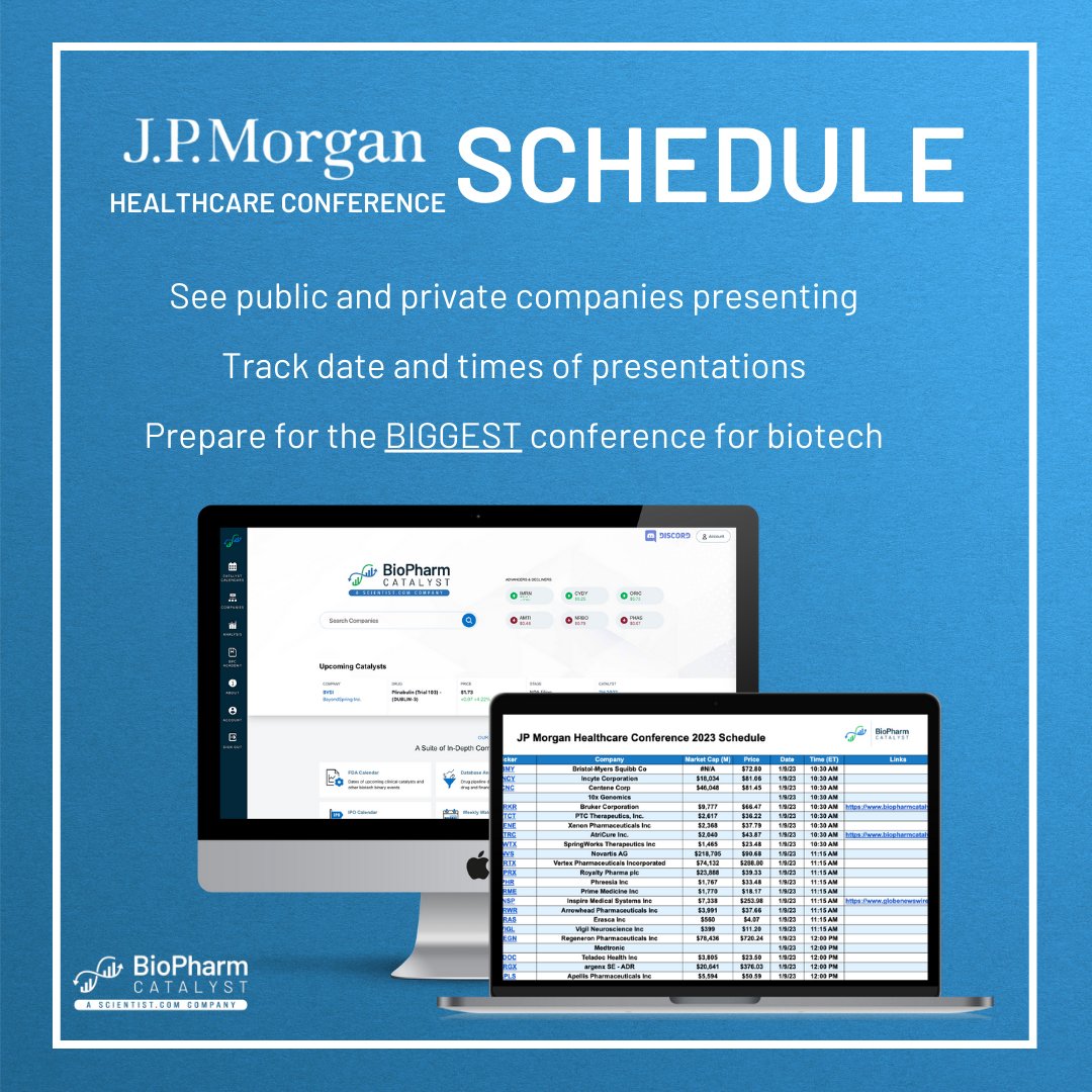 BioPharmCatalyst (BPharmCatalyst) / Twitter