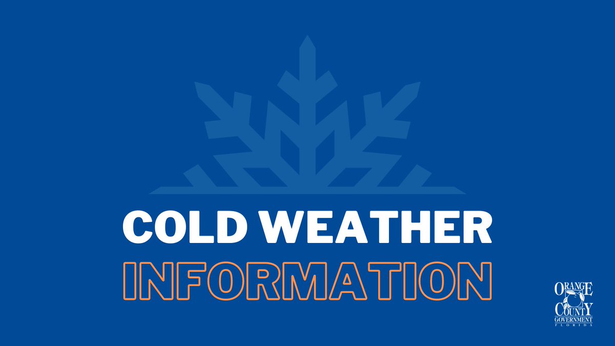 OrangeCoFL's tweet photo. .@OrangeCoFL and Homeless Services Network are notifying residents, individuals who are homeless and people without stable housing that Cold-Weather Warming Centers are available.

📄 https://t.co/0tPxRsjMg3
🆘 @hsncfl 
❄️ @NWSMelbourne https://t.co/V3IcSBD6oL