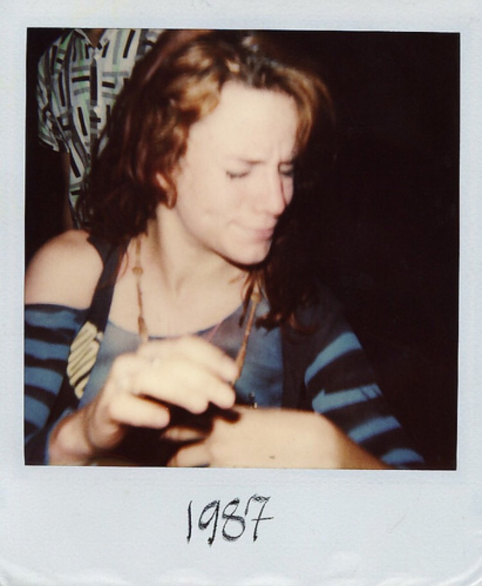 Oh, clearly I wasn't ready for this one.⁠
-----------------------------------------------------
#polaroidphotgraphy #jenniferpreciousfinch #80sphotography #bassist #l7theband