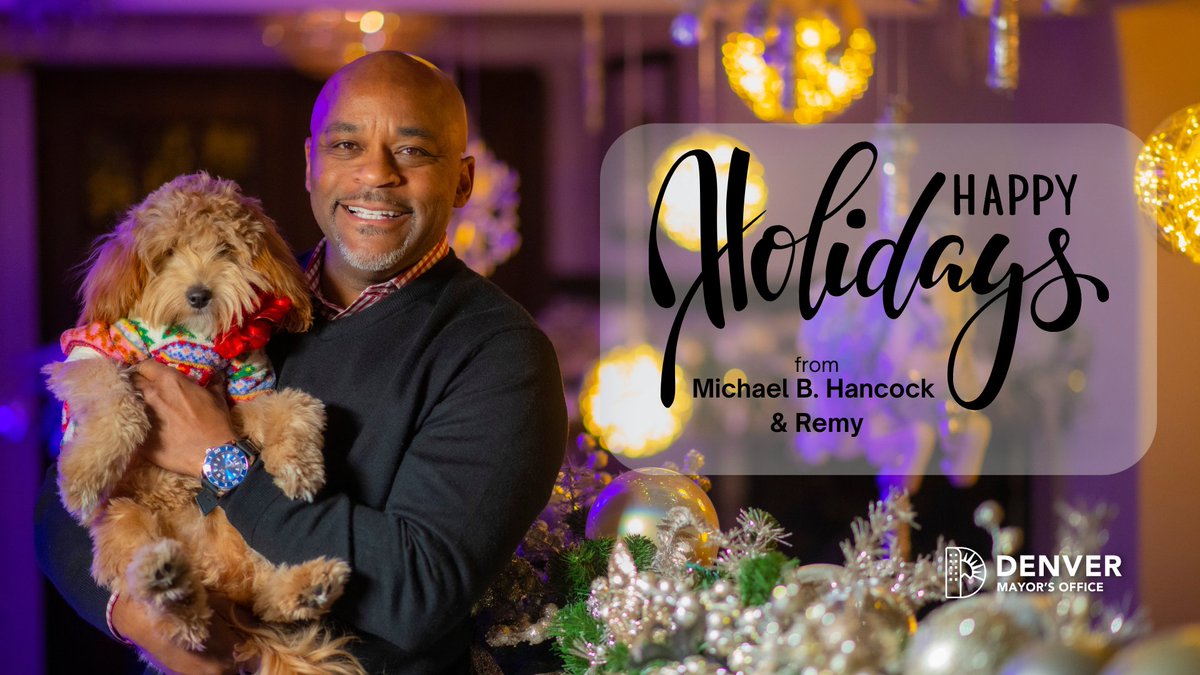 MayorHancock's tweet image. Merry Christmas, Denver! I wish each of you peace and good health, and that you enjoy this time surrounded by family, friends and loved ones. 🎄
