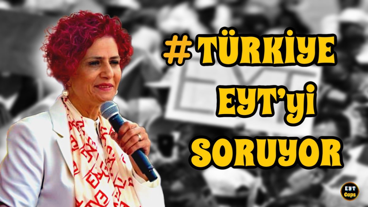 EYTLEVENTATACA1's tweet photo. 📢 D U Y U R U 📢
👇👇👇

#EmeklilikteYaşaTakılanlar 

TAGIMIZ 
👇👇
#TürkiyeEYTyiSoruyor 

Lütfen TAGIMIZ ı doğru yazalım😎 https://t.co/lfzLfavotP