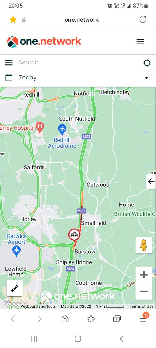 Sussex News Breaking News for Sussex on Twitter "RT SussexTW M23