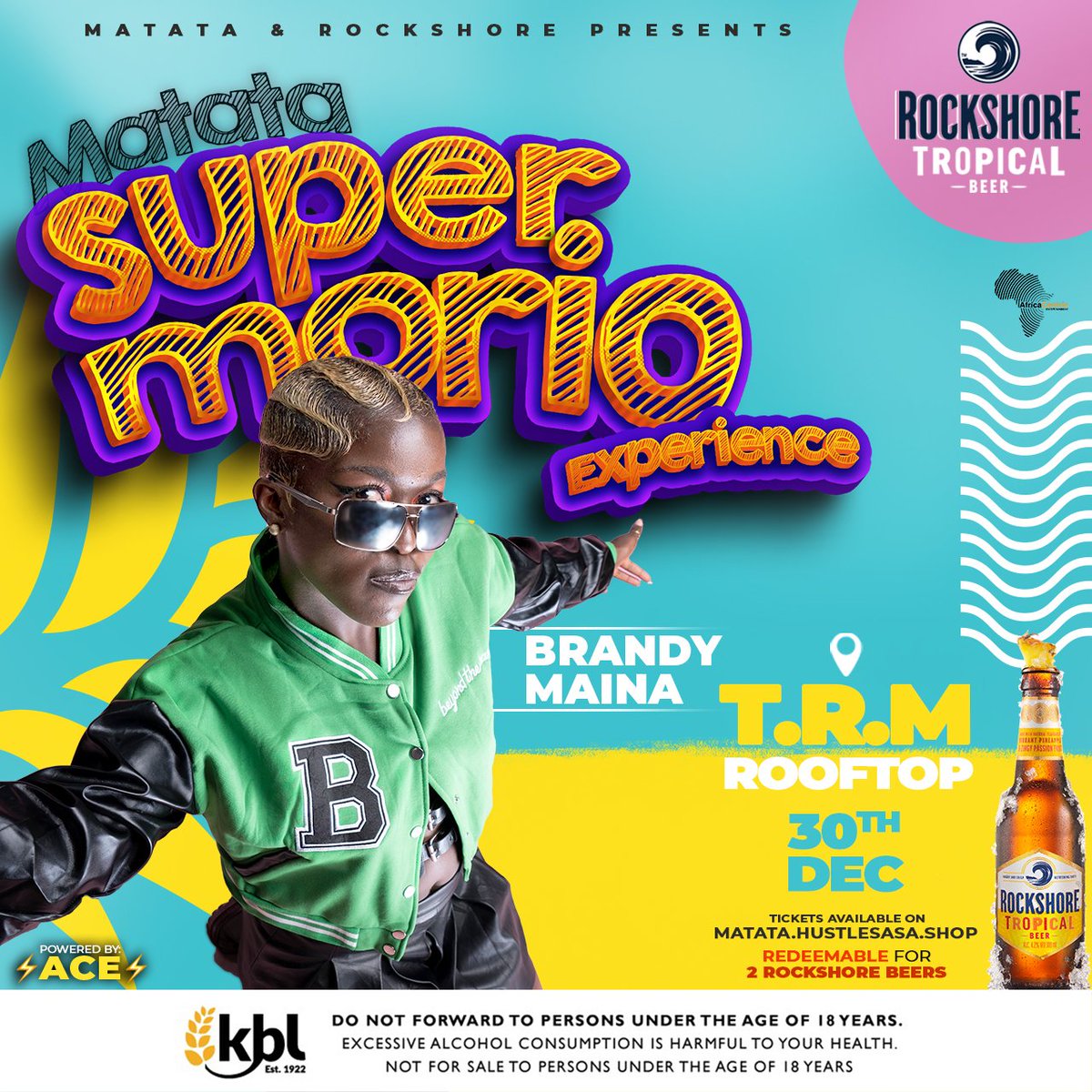 MercyRutto14's tweet photo. The baddest groups outta +254 @Matataofficial1 will be performing pale TRM ROOFTOP come 30th dec..Grab your tickets today on https://t.co/87Hlxp7FEA twende tupige sherehe ya mwisho before tufunge mwaka  #SuperMorioExperience #RockThatFlava @rockshorekenya #ad https://t.co/uZzChgnJ9I