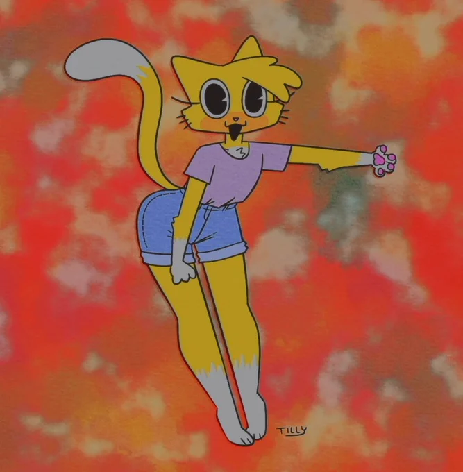goofy ahh cat 