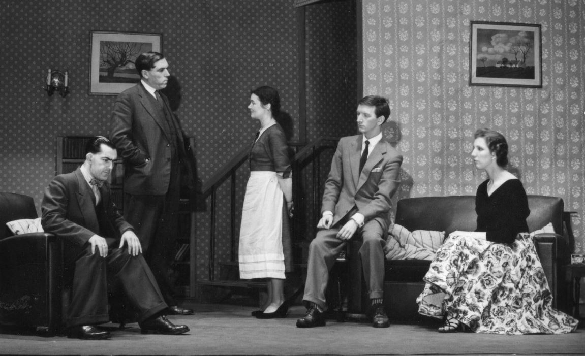 It's time for our penultimate #FlashbackFriday of 2022. We go back to December 1957 for this pic from our production of 'The Whole Truth', a thriller by British film & TV writer #PhilipMackie, who died #OTD in 1985 aged just 67.