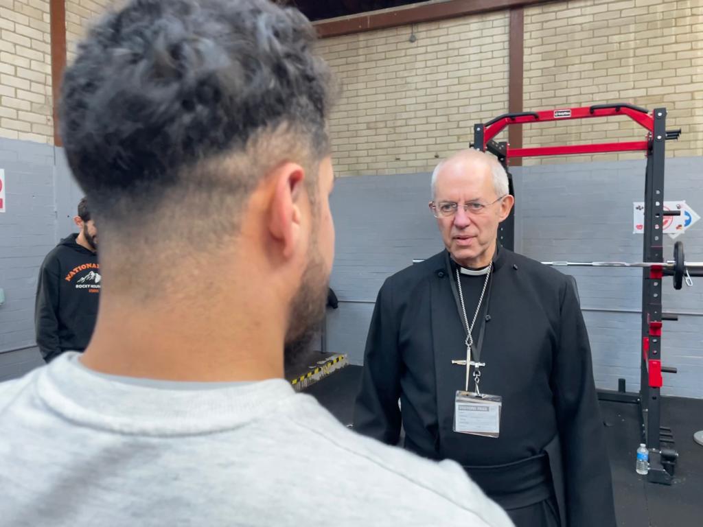 Today I made a pastoral visit to Napier Barracks in <a href="/CanterburyDio/">Canterbury Diocese</a> to hear the stories of those here seeking asylum, many of them missing their loved ones. 

Like the Holy Family, we keep those on perilous journeys in our prayers this Christmas.