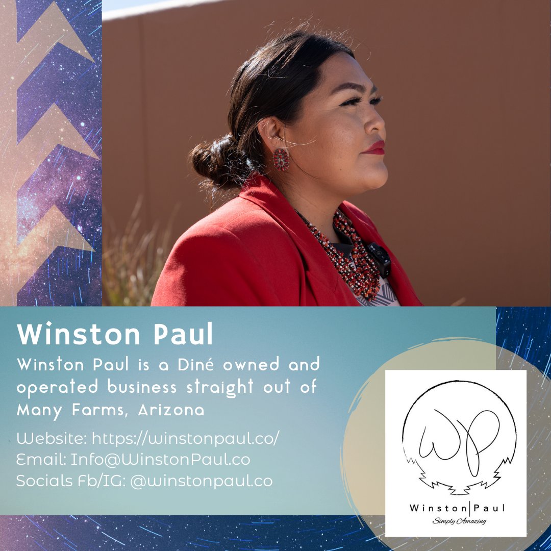 FutureIsIndigi's tweet photo. Calandra Etsitty makes Diné contemporary attire &amp; is a huge inspiration! Help celebrate Creative Cohort Member &amp; BeWe partner Calandra💃🏽
She just dropped the cutest cow printed bags you can pre order here>https://t.co/Rj2I0JJHbL 

Keep up with her on instagram @winstonpaul.co https://t.co/luy1FfljfM