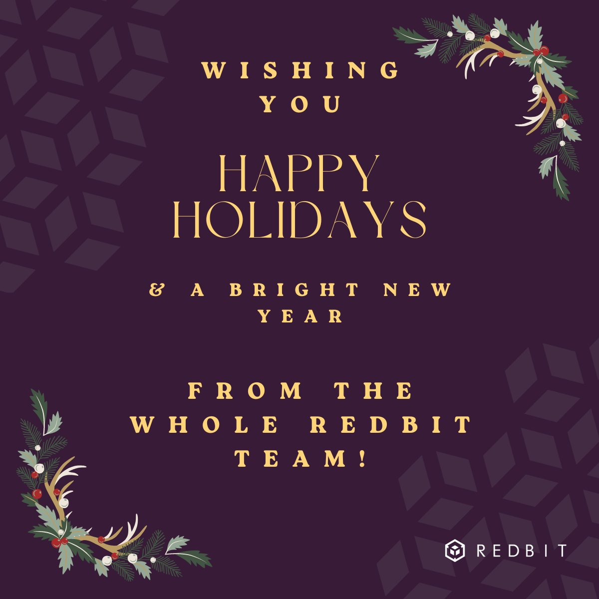 RedBitDev's tweet image. 🎅 Happy Holidays, Merry Christmas and Happy New Year from all of us at the RedBit team! 🎄