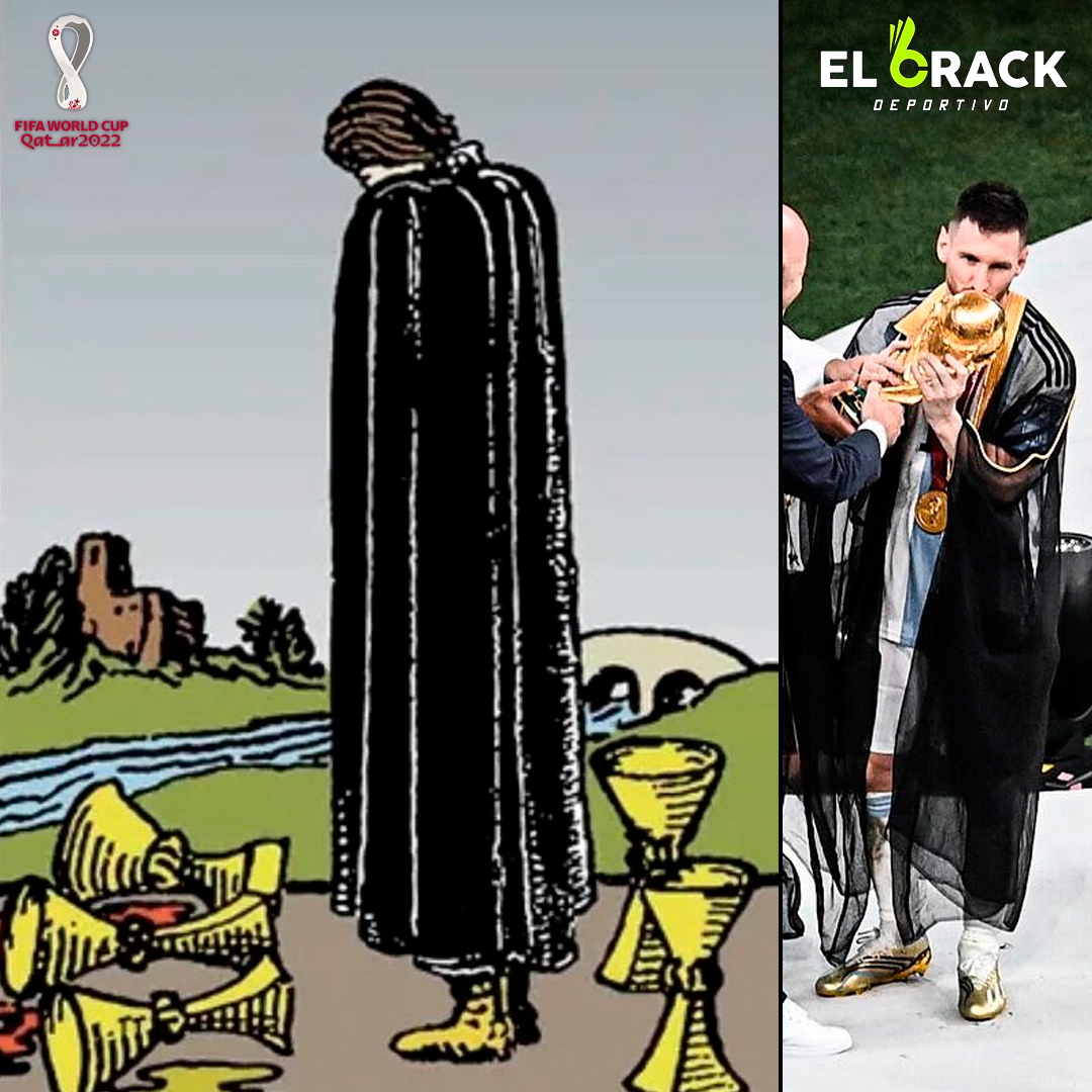 CrackDeportivo_'s tweet photo. EL 5 DE COPAS EN EL TAROT 🏆

Mientras más lo lees, más impresiona. Desde la túnica negra hasta el calzado dorado. Creer o reventar. https://t.co/iXN0wlg8Ak