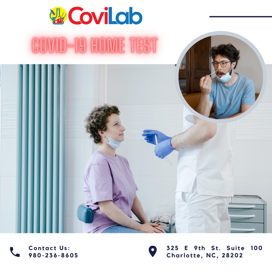 IHealth #COVID-19 home test is an effective test kit, proudly offered by #CoviLab for the detection of #SARS-CoV-2. 📈
With this test kit, serial testing can be performed over 3 days while ensuring gaps of 24 to 48-hours in-between tests.🕘
For more: covilabcharlotte.com