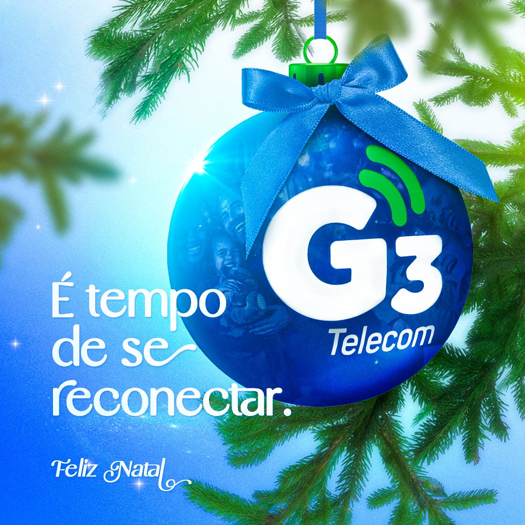 g3telecompi's tweet photo. Natal รฉ uma das minhas datas preferidas. ๐
Desejo que essa รฉpoca seja o momento perfeito para vocรช se reconectar a tudo de bom que ela inspira. Feliz Natal, conectado! ๐
๐๐
#FelizNatal #G3Telecom #reconectar https://t.co/rHjQpff6Ye