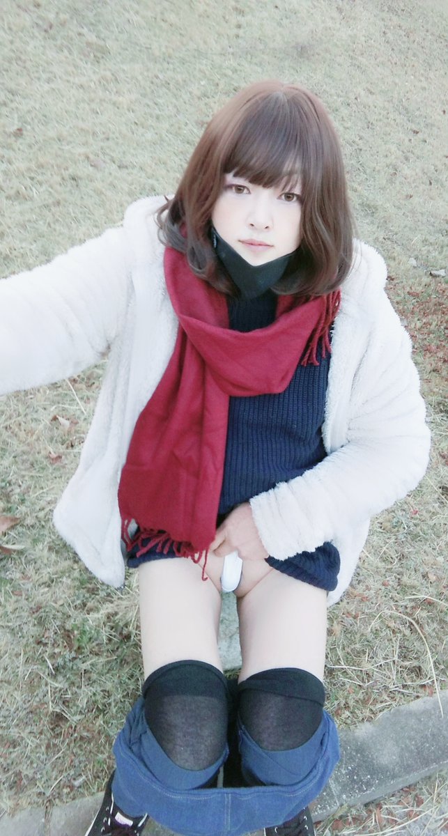 この面積で隠れます。女の子みたいでしょ