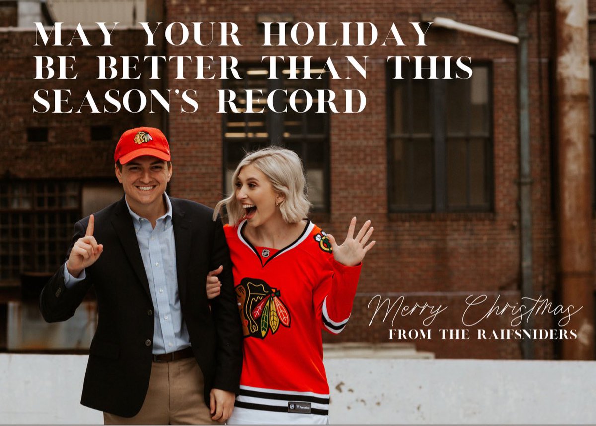 DaniWebster12's tweet photo. Merry Christmas from 2 very sad season ticket holders 💔 #blackhawks @NHLBlackhawks https://t.co/uvqMhb5Nds