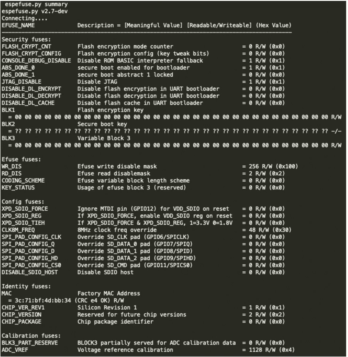 0xor0ne's tweet image. A few years old but still a good series by @LimitedResults on ESP32 reverse engineering and exploitation

crypto-core: limitedresults.com/2019/08/pwn-th…
Secure Boot: limitedresults.com/2019/09/pwn-th…
Boot Keys Extraction: limitedresults.com/2019/11/pwn-th…

#esp #espressif #iot #infosec #cybersecurity