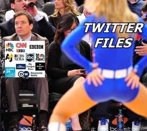 It’s comical to watch the silence.