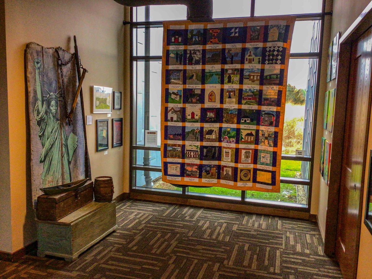 Hey everyone! Are you interested in intricate quilt work? Then check out the Harriet Tubman Byway Quilt, currently located in the park's temporary exhibit room. For more information check out the park website at:
go.nps.gov/mjtth4