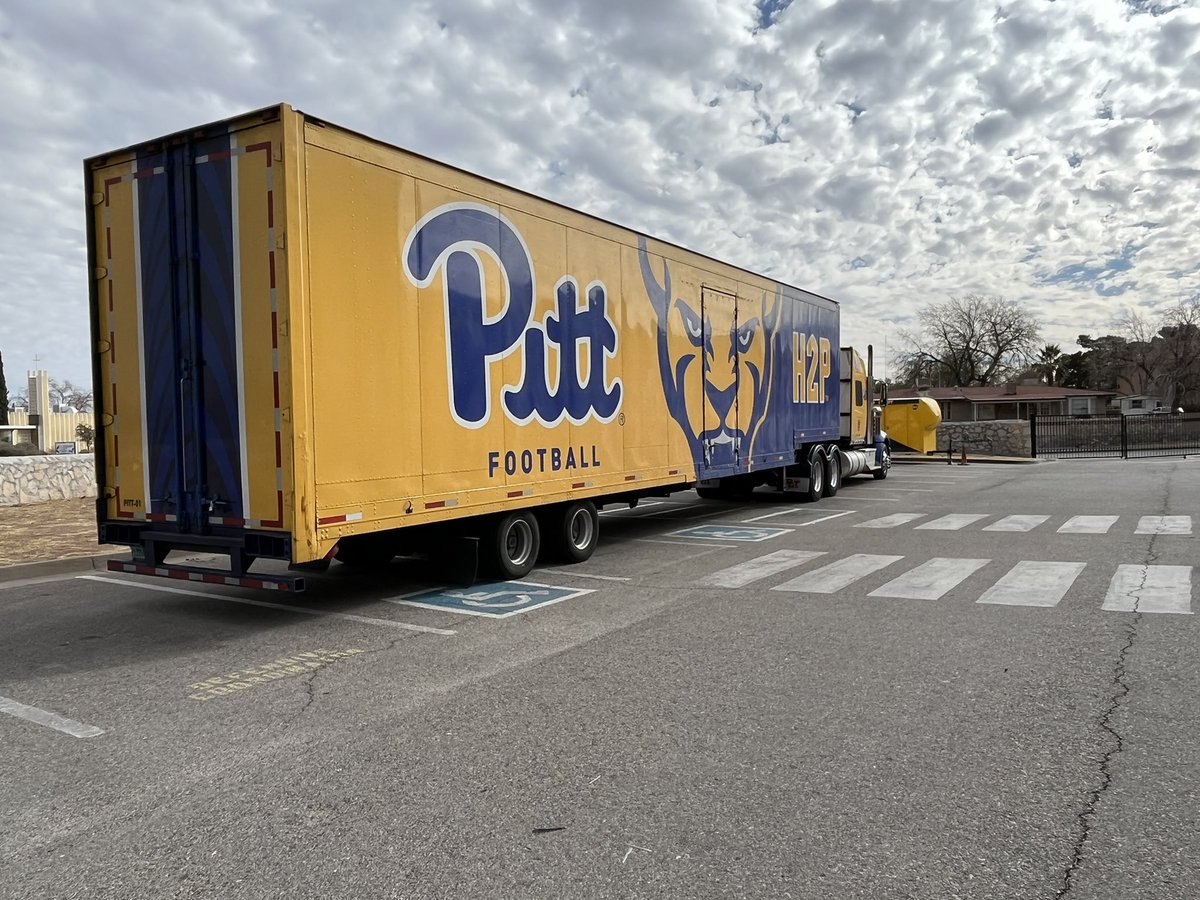 PITT Football Equip on Twitter "The Swag Wagon has arrived in El Paso