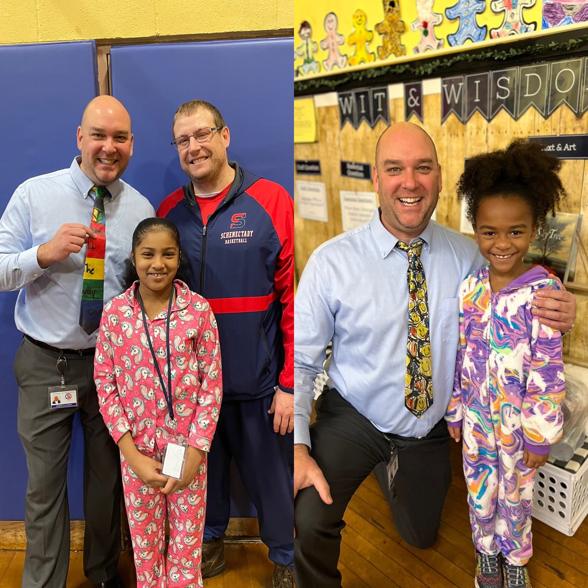 YatesSCSD's tweet image. Check out @PrincipalYates new ties from our #UnityDay2022 tie contest! @PACER_NBPC @SCSchools #ChooseKind #BeBullyFree