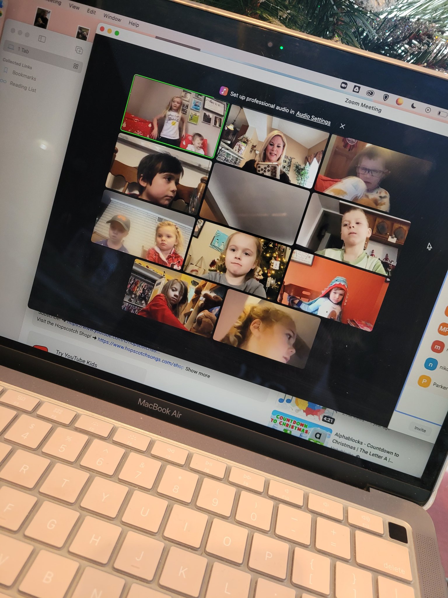 Michelle on Twitter "Kindergarten and a great day on zoom! Merry