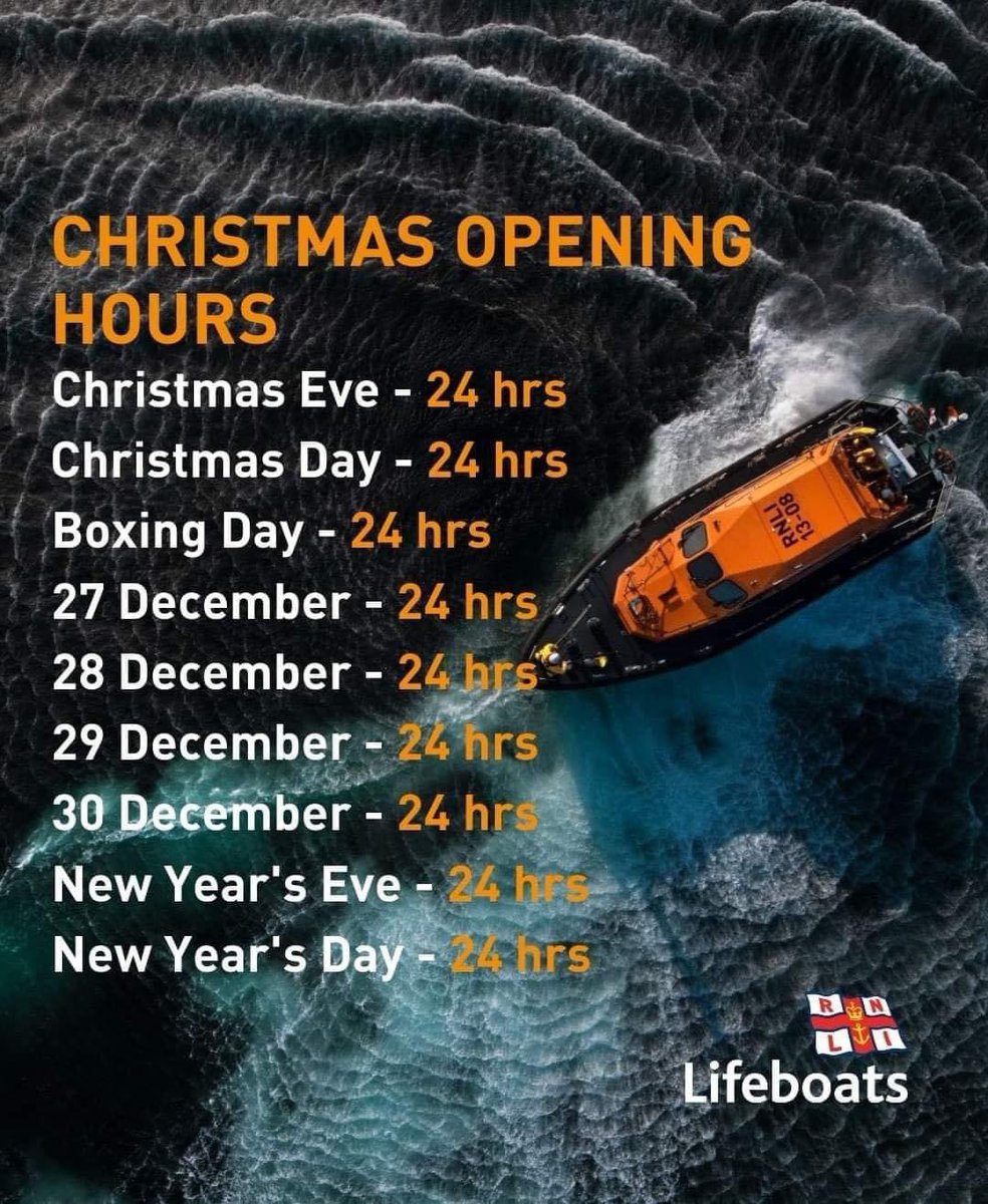 DungenessRNLI's tweet photo. We have had a huge amount of support from you all in 2022 - a massive thank you from our crew ♥️ https://t.co/5xNyr3SUb7