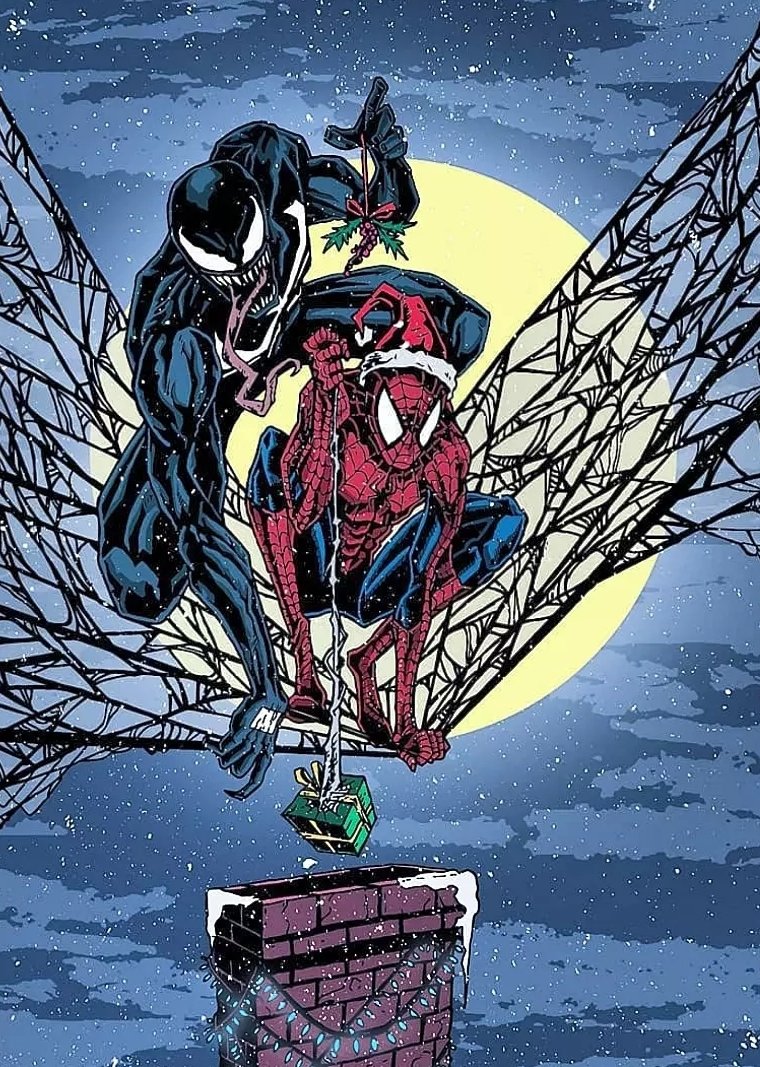 Mikey_Days_'s tweet photo. Joy to the World (That I Just Saved)
#SpiderMan #illustration #graphicdesign #comicart #comicartist #comicbookartist #comicbookart #marvel #marvelcomics #venom #SpiderVerse #SpiderManAcrossTheSpiderVerse
#comicsarefun #bronzeagecomics https://t.co/ZkbucKvXUy