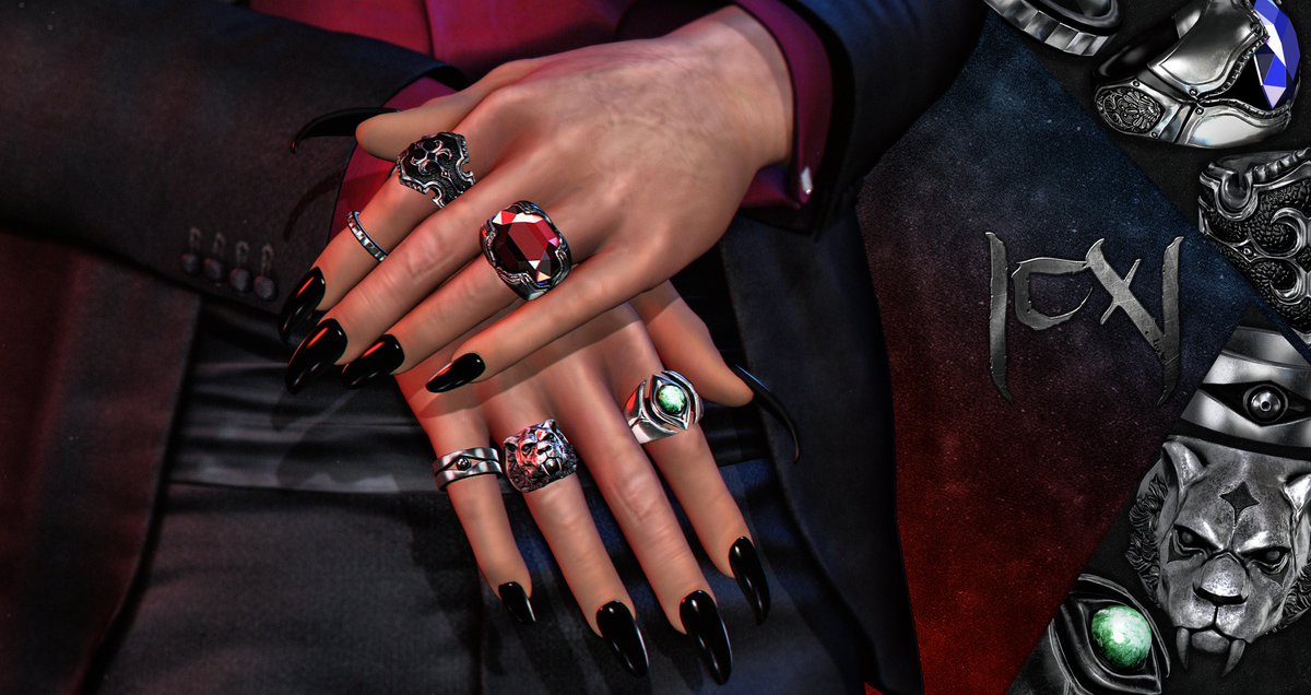 New Unisex Rings for the Holidays!
Coming to <a href="/TheWarehouse_SL/">The Warehouse Sale Event</a> 
Rigged for:
Belleza Jake
Ebody Reborn
Cryptid Warren's Grasp
Legacy M
Legacy F
For more details: flic.kr/p/2o7rgzt