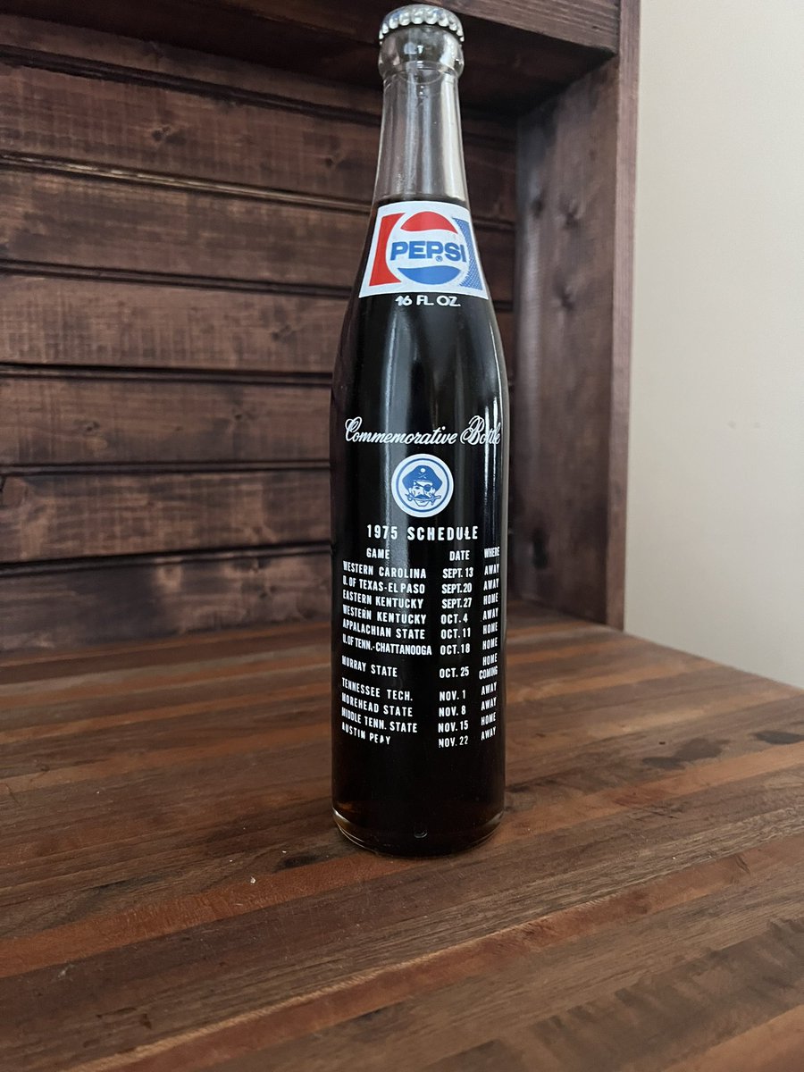 JaredMHilton's tweet photo. @ForbesWakeHoops Probably tastes something like this bottle of Pepsi coach! https://t.co/lvbVIGx3dU