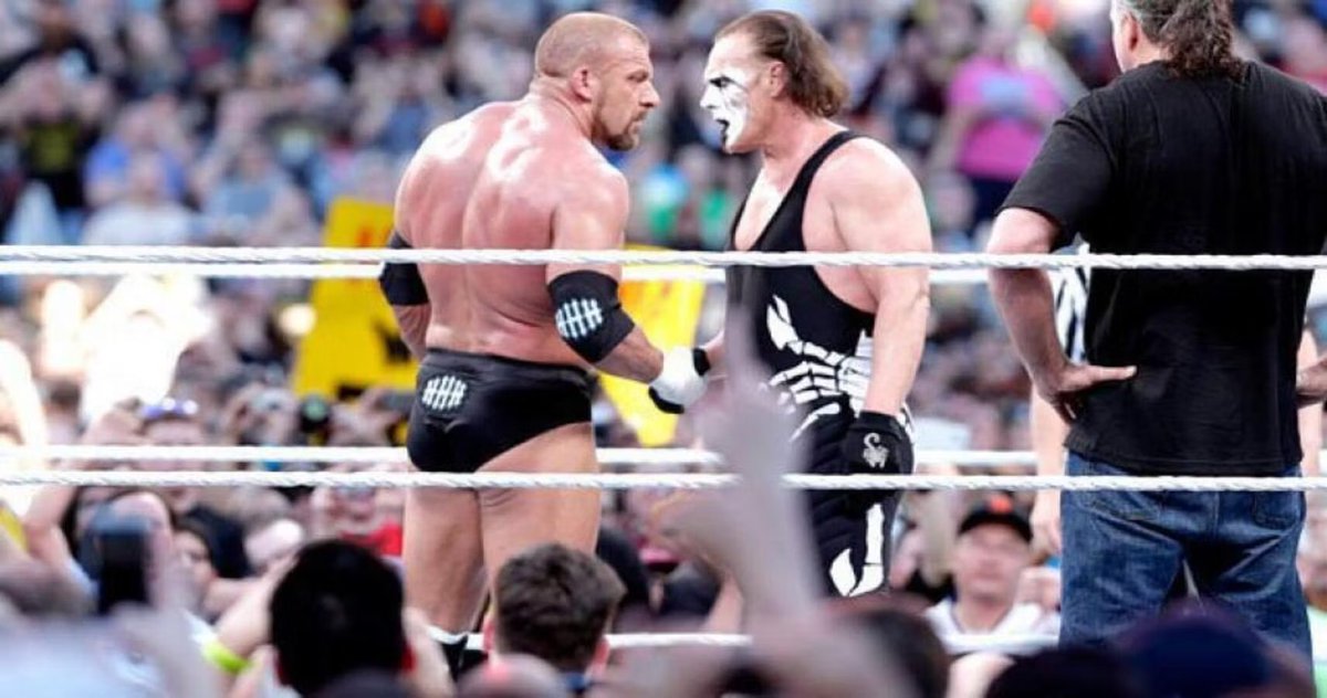 ShoneCold's tweet photo. #WrestleMania 3️⃣1️⃣
The greatest #MITB cash in ever as @WWERollins gatecrashes the @BrockLesnar vs @WWERomanReigns main event
A match we never thought we’d see as @TripleH faces @Sting
The Streak may be over but @undertaker is back vs @Windham6
#RoadToWrestleMania #WM31 https://t.co/jN6d1gVwim