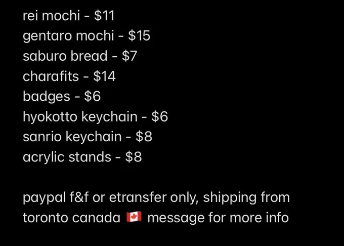 putting more hypmic merch up for sale! all info is in the notes image feel free to ask any other questions 